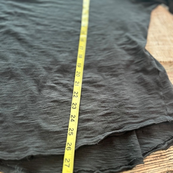 🐨EUC - ZELLA RELAXED WASH LONG SLEEVE SLUB TEE - Picture 13 of 15